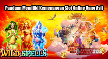 Panduan Memiliki Kemenangan Slot Online Uang Asli